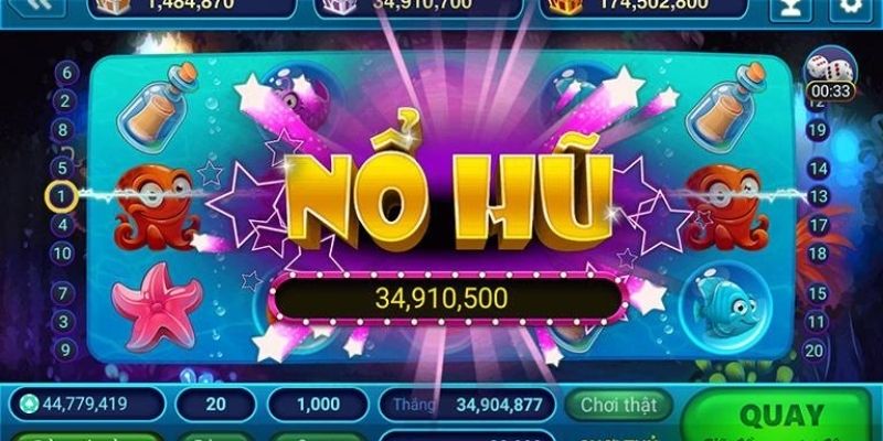 Game nổ hũ 99ok may rủi mang đến kết quả bất ngờ sau mỗi lần quay